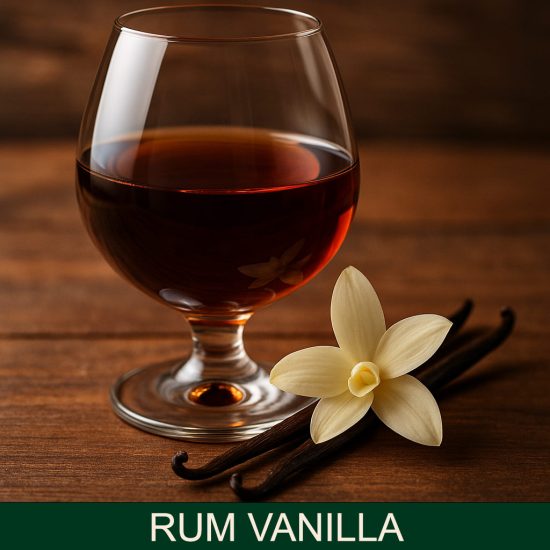 Rum Vanilla vôňa do sviečok